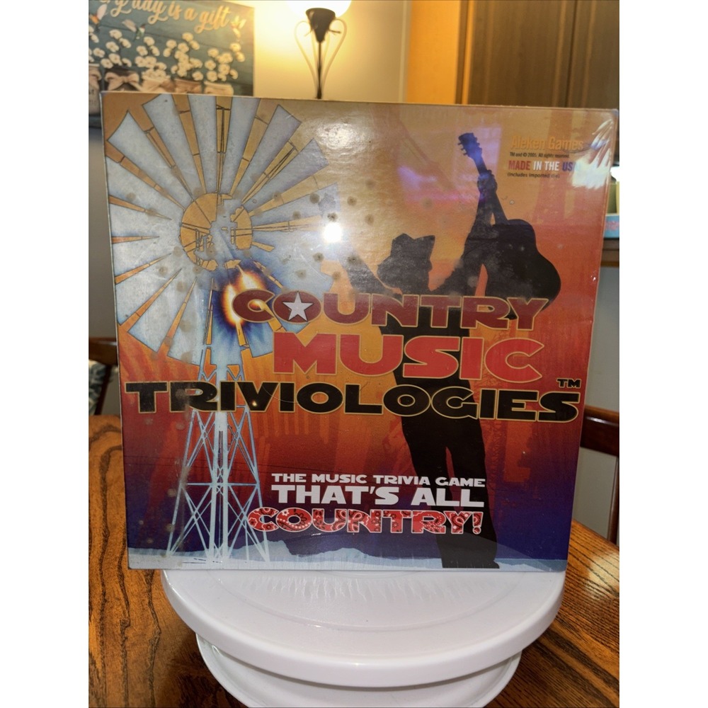 Country Music Triviologies The Music Trivia Game That's All Country 2005 Sealed